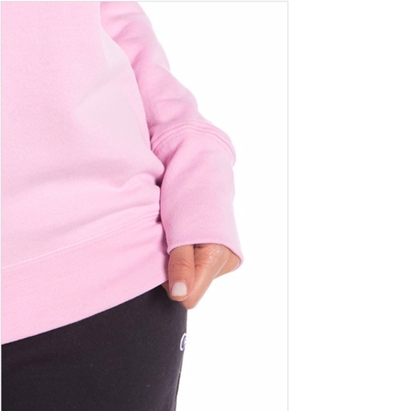 Champion Fleece Boyfriend Crew Neck Sweatshirt - Picture 4 of 8